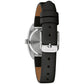 Caravelle Black Leather Watch - 43L220