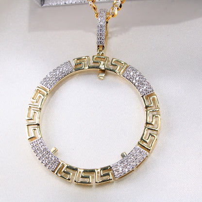 10K Yellow Gold  Diamond Bezel